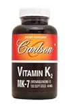 Vitamin K2: MK7 (Menaquinone) 45mcg Carlson Laboratories 180 Softgel