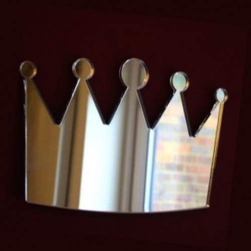 Sendmeamirror Crown Mirror 12cm x 9cm
