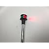 MARINE-BOAT-NAVIGATION-RED-GREEN-BICOLOR-13-12-PLUG-IN-BOW-LIGHT-ALUMINUM-POST