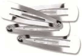 KIPPOT KIPOT KIPAH KIPPAH YARMULKE YARMULKA HAIR KIPA CLIPS - 2 DZ SILVER CLIPS