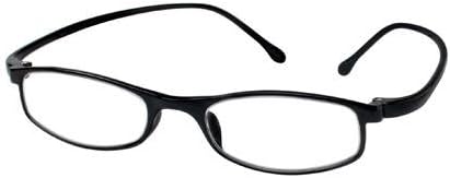 Reading Glasses - Hang Aroundz Oval Black +1.25
