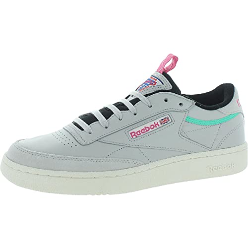 reebok club c 85 skull grey