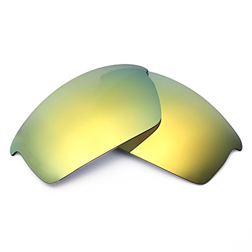 MRY POLARIZED Replacement Lenses for Oakley Bottlecap Sunglasses - Rich Option Colors (Standard, 24K Gold)