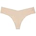 adidas Women's Seamless Hipster Underwear (1-Pack), Light Nude/Matte Silver, LARGE