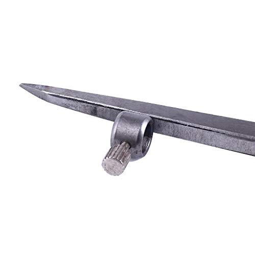 image for Wllsagl Xouwvpm Steel Leather Craft Tool Compass Wing Divider Scriber 