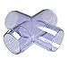 FORMUFIT F114CRX-UV Cross PVC Fitting, Furniture Grade, 1-1/4