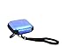 CASEMATIX Blue Carry Case Compatible with 2 Sphero Specdrum App Enabled Rings and USB Charging Cable, Includes Case Only