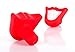 Lillypet TM Puppy Dog Toys Big Red Lip Rubber Toy Dog Toy Lips for Pet Dog with Sound Squeaker Squeaky Toys