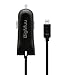 BigMuu iPhone Car Charger, High Speed Car Adapter with Built-in Lightning Connector for iPhone 7 6S Plus 6 Plus 6 Se 5S 5 5C iPad Pro Air Mini 2 3 4 and Extra USB Port