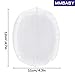 MMBABY Nursing Pads,1 Packs of 60 Stay Dry Disposable Breast Pads, Excellent Absorbency, Leak Protection, Double Adhesive Keeps Pads in Place