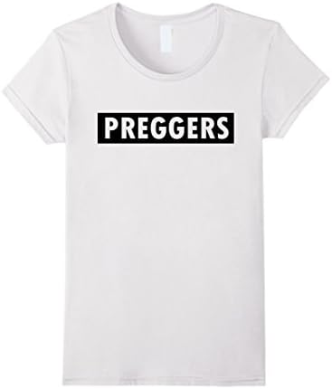 Women's Women's Preggers - Trending Maternity Pregnancy T-Shirt XL White