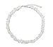 DB DUOBAO Shell Pearl Choker Necklace for Women Hawaiian Seashell Pearls Choker Necklace Adjustable Cord Necklace Set (Black)