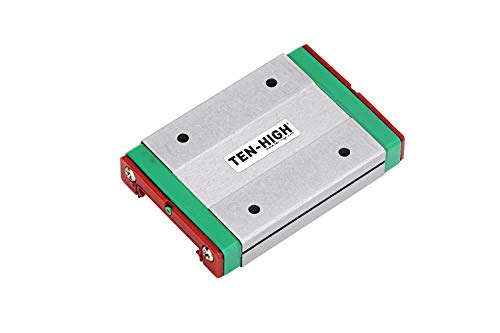 31XDHT7dGAL TEN-HIGH Linear Rail, 2pcs CNC Parts MR7 MGN7 Miniature Linear Guide Rail Way Slide 50mm+2pcs MGN7H Slider Miniature… - Image 5