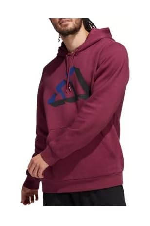 adidas men's postgame solid pullover hoodie