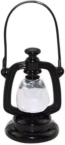Dollhouse Lamp, Doll House Accessories and Furniture, Dollhouse Miniature Scene Model Hurricane Lantern Decoration, Dollhouse Accessories
