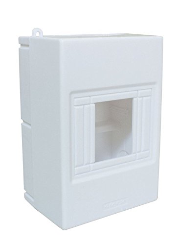 Quadro para Disjuntor PVC Sobrepor 4 Disjuntor Din Steck