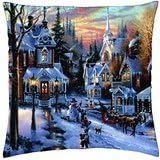 Victorian Christmas - Throw Pillow Cover Case (18
