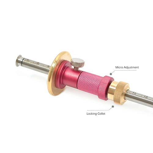 Newkiton Dovetail Jig Wheel marking Gauge Pro Set with 1 Bearing Wheel Cutter 1 Locked Up Wheel Cutter 1 Screwdriver - Thumbnail 5