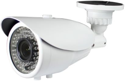 iPower Security SCCAMCVI05 Indoor Outdoor HD-CVI 1.3MP 720p Bullet Security Camera (White)