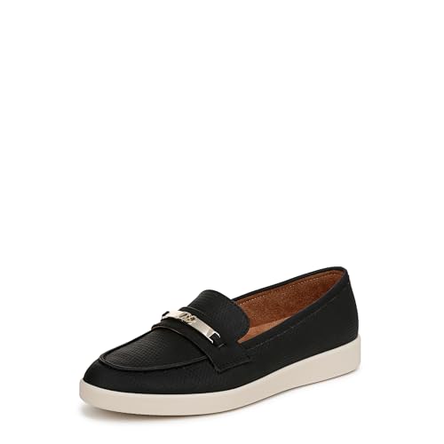 Naturalizer Womens Isla Loafer Flat Black 9.5 W