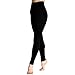 Angelina Cotton Blend Mini Skirt Leggings 021_Black, one size