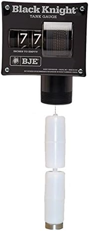 BJE 008164 Bk, Black Knight Gauge-Vertical