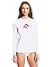 Kanu Surf Women's Standard Keri Long-Sleeve UPF 50+ Rashguard, White, Medium