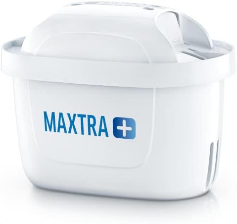 Cartucho de filtro de água de 6 pacotes brita maxtra pro all-in-1 - substituição original da brita que reduz impurezas, cloro, pesticidas e calcário para uma água da torneira com melhor sabor