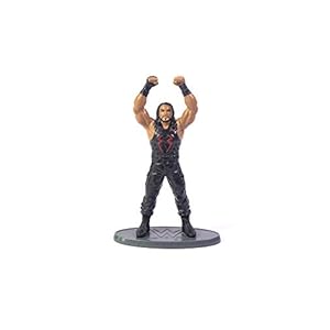 Mattel WWE Black and Brown Superstar Roman Reigns Action Figure ( 3 Inch), Black & Brown, XX-Small