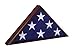 USMilitaryStuff Memorial Flag Case - Cherry Finish - for American Veteran 5' x 9.5' Burial Flag