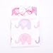 Baby Sleep Swaddle Blanket Large and Bow Headband Set Ananas Fox Flower Elephant Print Swaddle Blanket 47 inch X 47 inch