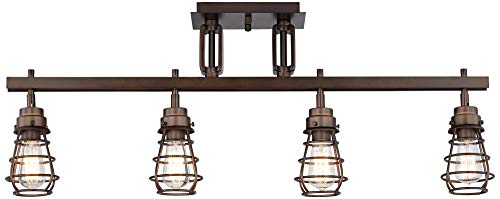 Pro Track Bendlin Industrial 4-Light Bronze Track Fixture - Pro Track