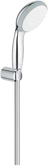 GROHE Vitalio Go 100 Hand Shower Set Rain Spray 1.75m Hose Chrome view 1