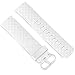 Vancle Bands Compatible with Fitbit Charge 3 Bands for Women Men, Sport Accessory Replacement Charge 3 Wristband Small Large for Fitbit Charge 3 SE and Fitbit Charge 3 (White, Small)