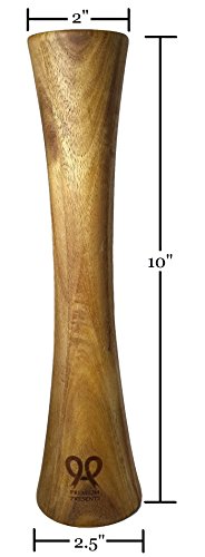 Sauerkraut Pounder. Solid wood tamper for vegetable fermentation. Fit wide mouth and regular mouth mason jars, canning jars, fido jars, and ceramic crocks. Premium Present brand.