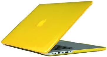 KENGEL Plastic Hard Case Cover for MacBook pro retina 13 inch(A1425 and A1502) (yellow)