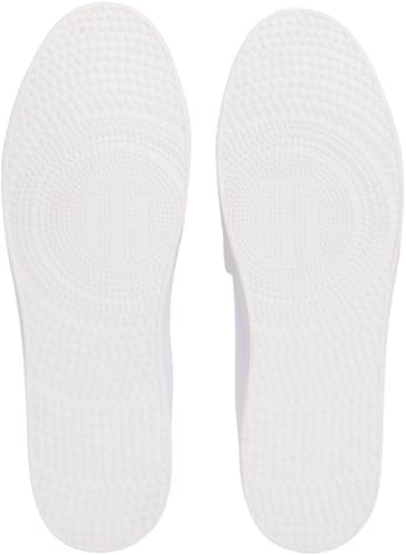 Tommy hilfiger tênis feminino cupsole tommy signature tênis, branco (branco), 36 eu