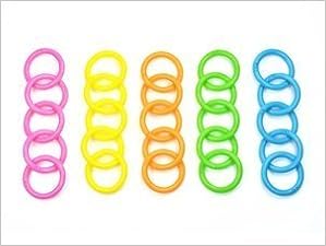 La Tartelette Plastic Snap Ring 44mm For Loose Leaf Bathroom