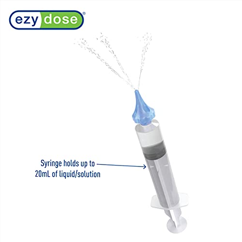 EZY DOSE Ear Wax Removal Syringe TriStream Tip, Prevents Ear