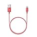 RAVPower Lightning Cable Apple MFi Certified 3ft 0.9m Lightning to USB Cable for iPhone 6S 6 Plus 6 5S 5C 5 iPad Air mini iPad 4th gen iPod touch 5th gen and iPod nano 7th gen (Pink)