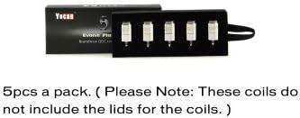 EvoIve PIus CoiIs "5 Pieces"