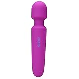 Wand Massager Handheld with 2 Powerful Speeds 16 Pulsating Vibration Patterns, Personal Body Massager for Muscle Aches and Sports Recovery - Magic Stress Away