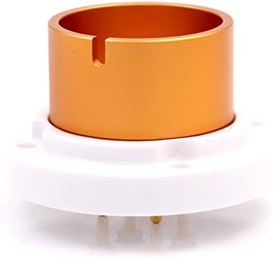 GD-PARTS EIZZ High End 4pin Ceramic Tube Socket For 211 805 845 Vacuum Tube Vintage Valve Tube Base Hifi DIY Pack of 2