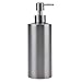 Kapmore Soap Dispenser, 304 Stainless Steel Liquid Soap Dispenser Cylindrical Soap Dispenser for Kitchen Bathroom