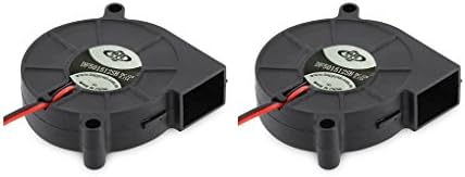 Riverlily 3D Printer Cooler Heat Dissipation Cooling Fan Blower 3D Printer Industry Turbine Accessory DC 12V 24V Cooler for 5010