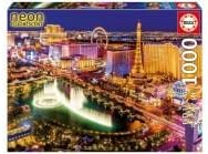 Neon Fluorescent Las Vegas 1000 Piece Puzzle