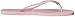 Havaianas Women's Slim Sandal Flip Flop, Crystal Rose/Crystal Rose, 37 BR/7/8 M US