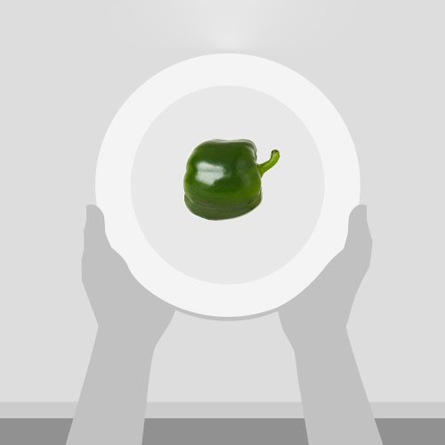 1 Organic+Green+Bell+Pepper+Medium