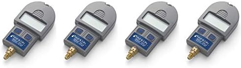 INFICON 710-202-G1 Pilot Plus Digital Vacuum Micron Gauge with 1/4" Male Refrigerant Flare Connection (4-(Pack))