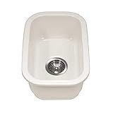 HOUZER PTB-1318 BQ Bar Sink, Biscuit